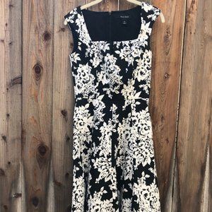 WHBM Floral Fit & Flare Dress 0